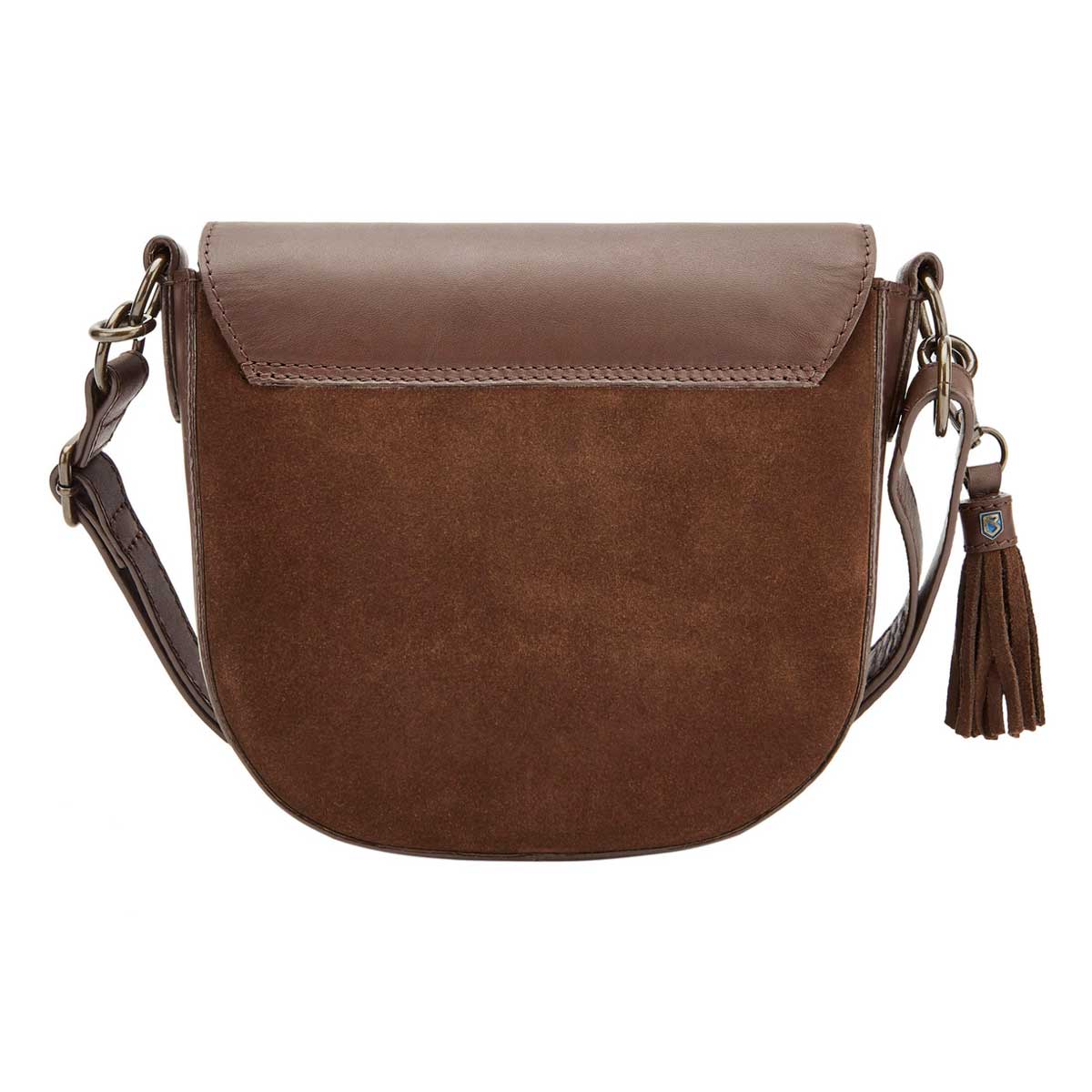 Dubarry Crossgar Leather Cross Body Bag - cigar rear Dubarry Crossgar Leather Cross Body Bag - cigar rear