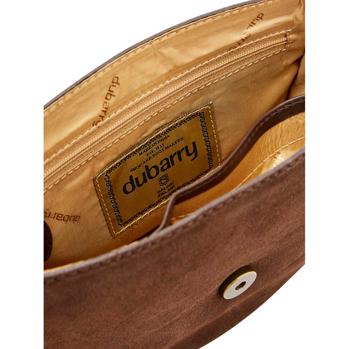 Dubarry Crossgar Leather Cross Body Bag - inside Dubarry Crossgar Leather Cross Body Bag - inside