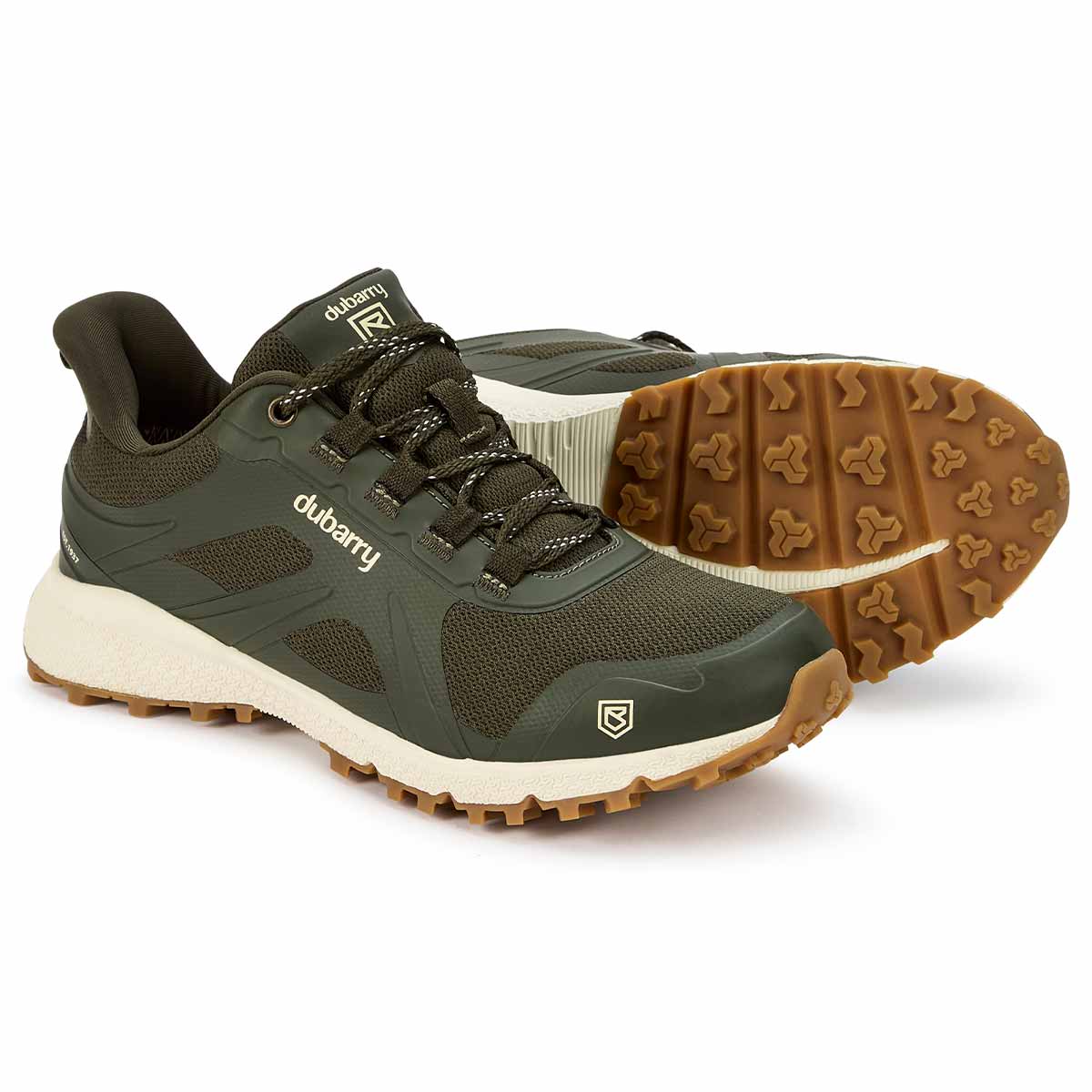Dubarry Curragh Women's Trainers - Olive - Sole Dubarry Curragh Women's Trainers - Olive - Sole