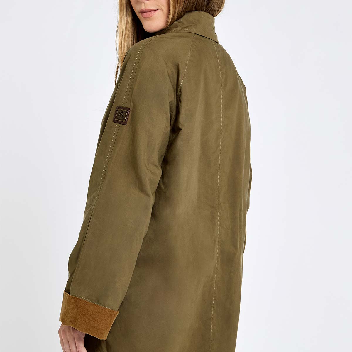 Dubarry Delaney Women's Waxed Jacket - Rear Dubarry Delaney Women's Waxed Jacket - Rear