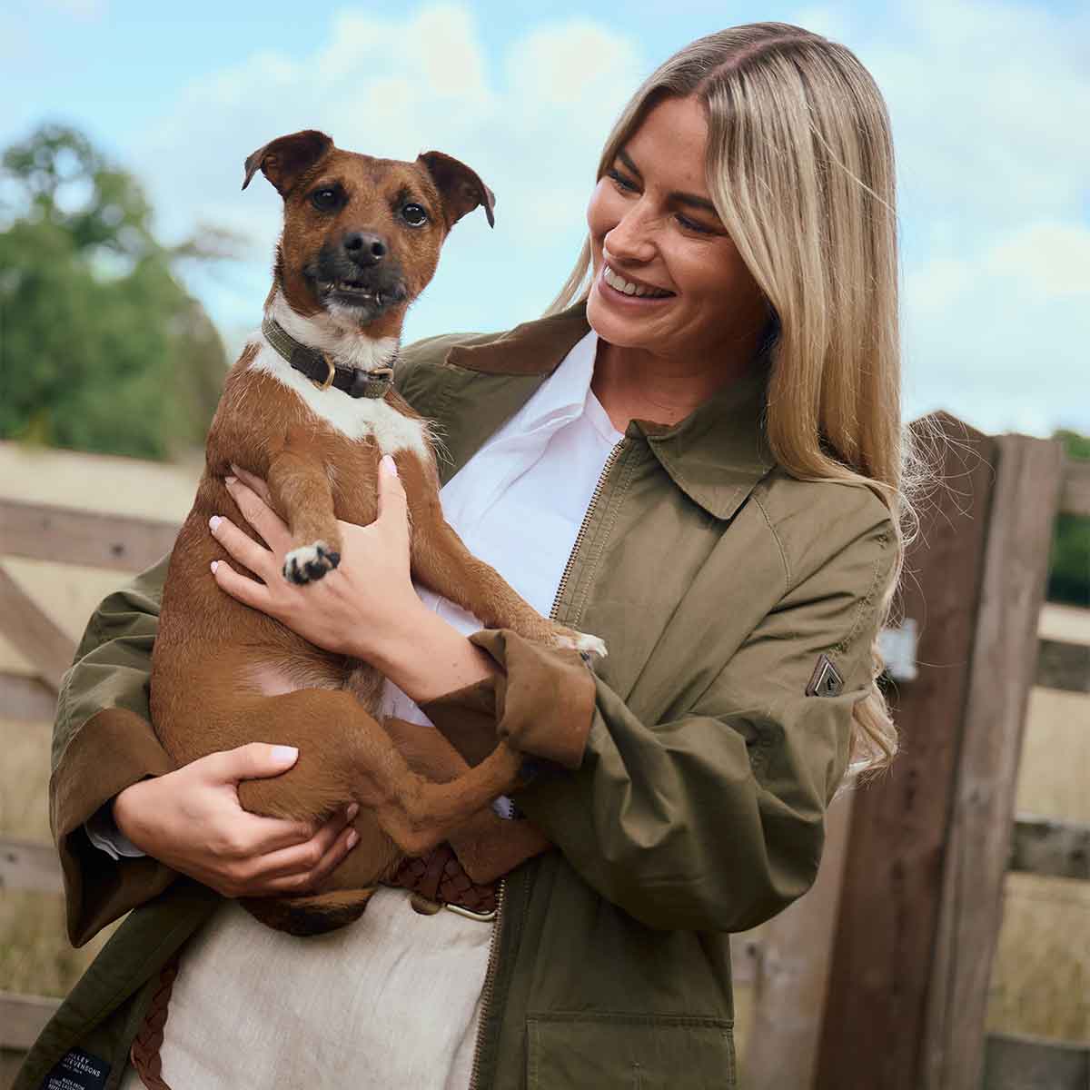 Dubarry Delaney Women's Waxed Jacket - Model Dubarry Delaney Women's Waxed Jacket - Model