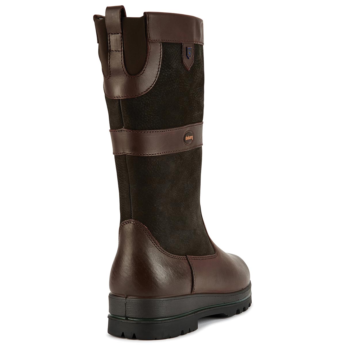Dubarry Donegal Women's Country Boot- Black/Brown - Rear Dubarry Donegal Women's Country Boot- Black/Brown - Rear