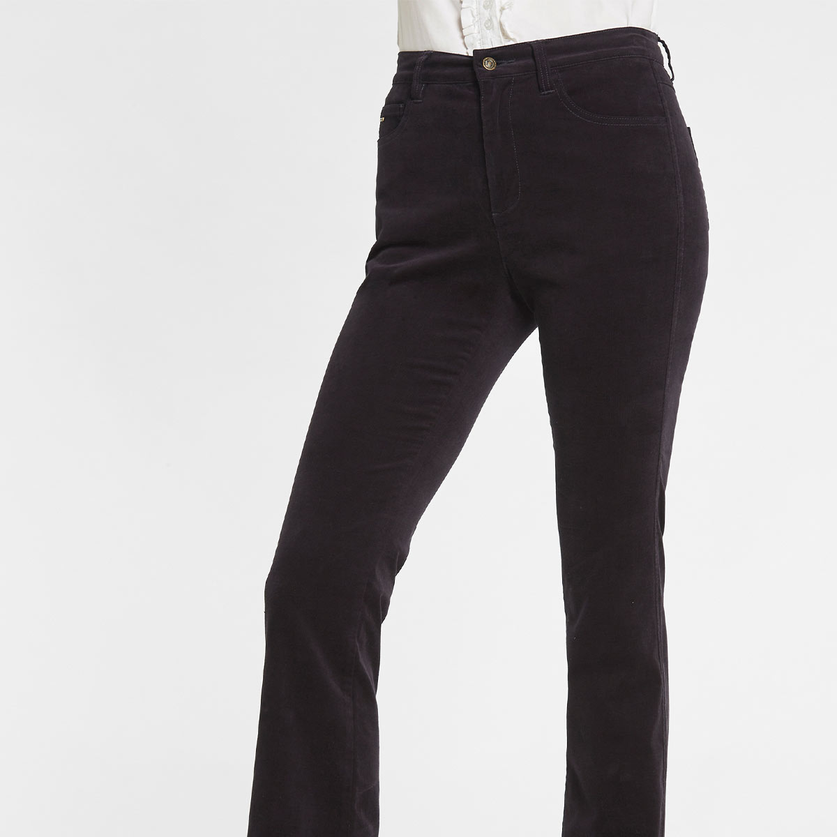 Dubarry Elderflower Women's Bootcut Pincord Jeans - Navy Dubarry Elderflower Women's Bootcut Pincord Jeans - Navy