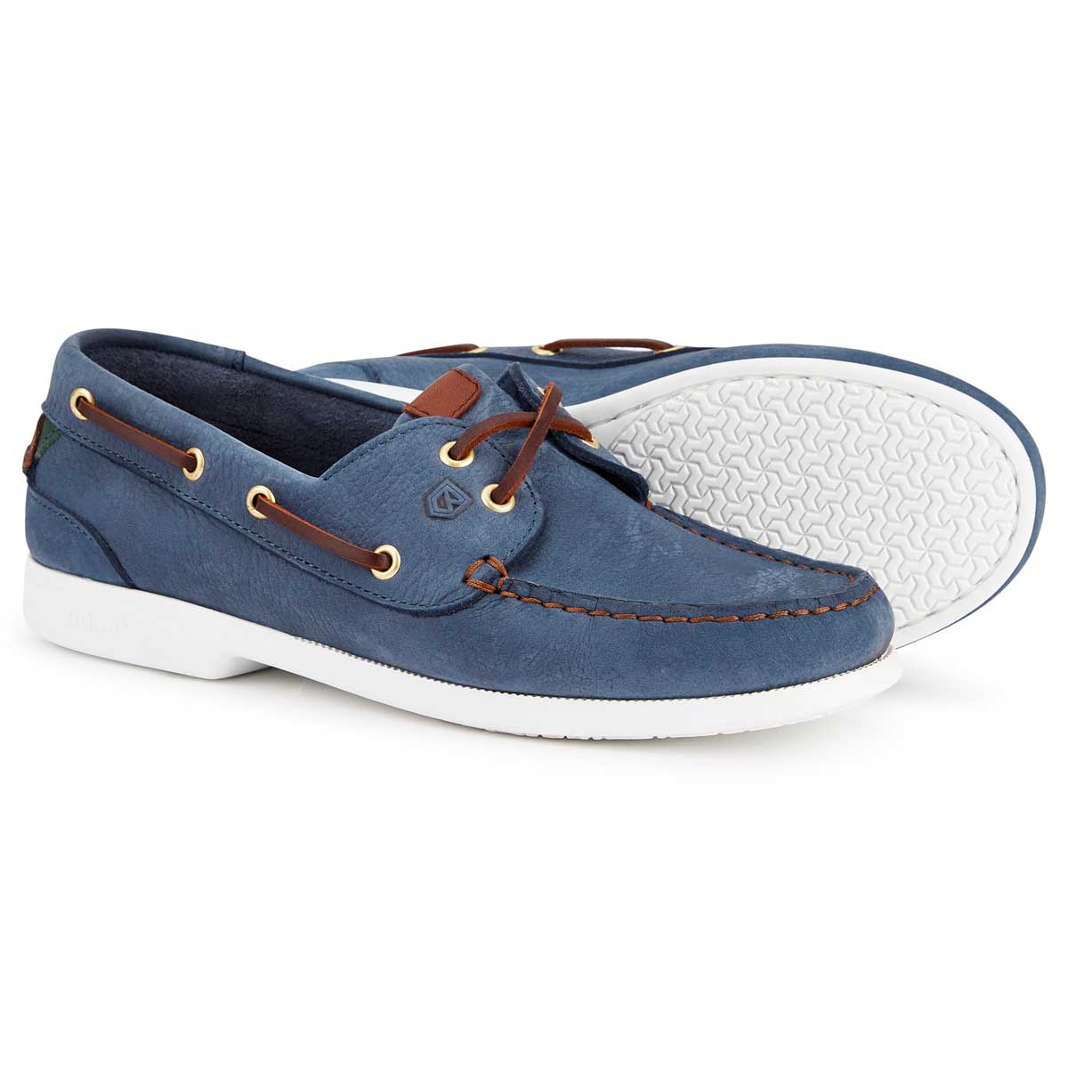 Dubarry Flores Women's Deck Shoe - Denim - Sole detail Dubarry Flores Women's Deck Shoe - Denim - Sole detail