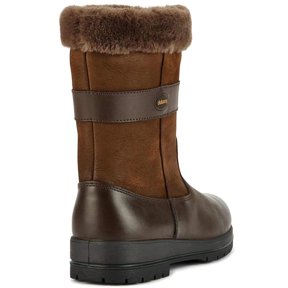 Dubarry Foxrock Women's Country Boot - Walnut - Rear Dubarry Foxrock Women's Country Boot - Walnut - Rear