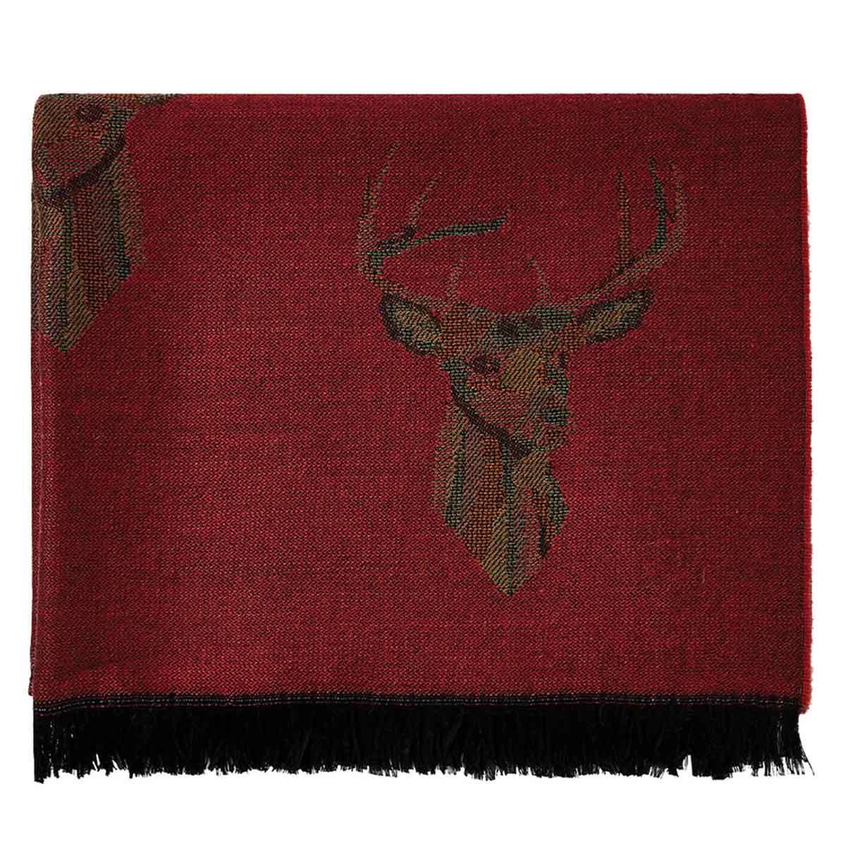 Dubarry Heatherbell Wool Stole - cardinal Dubarry Heatherbell Wool Stole - cardinal