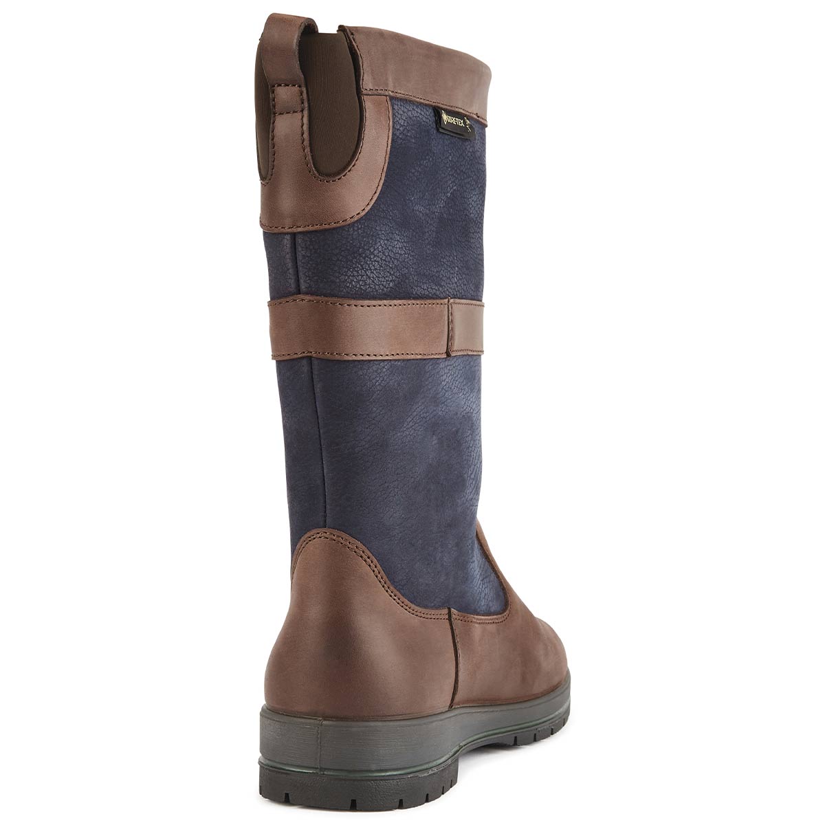Dubarry Kildare Extrafit Country Boot - Navy/Brown - Rear Dubarry Kildare Extrafit Country Boot - Navy/Brown - Rear
