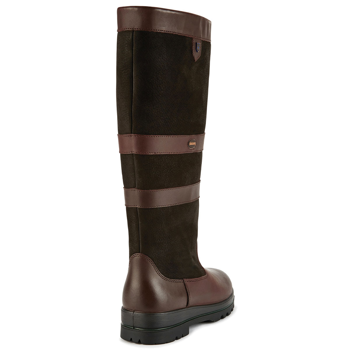 Dubarry Kilternan Country Boot - Black/Brown - Rear Dubarry Kilternan Country Boot - Black/Brown - Rear