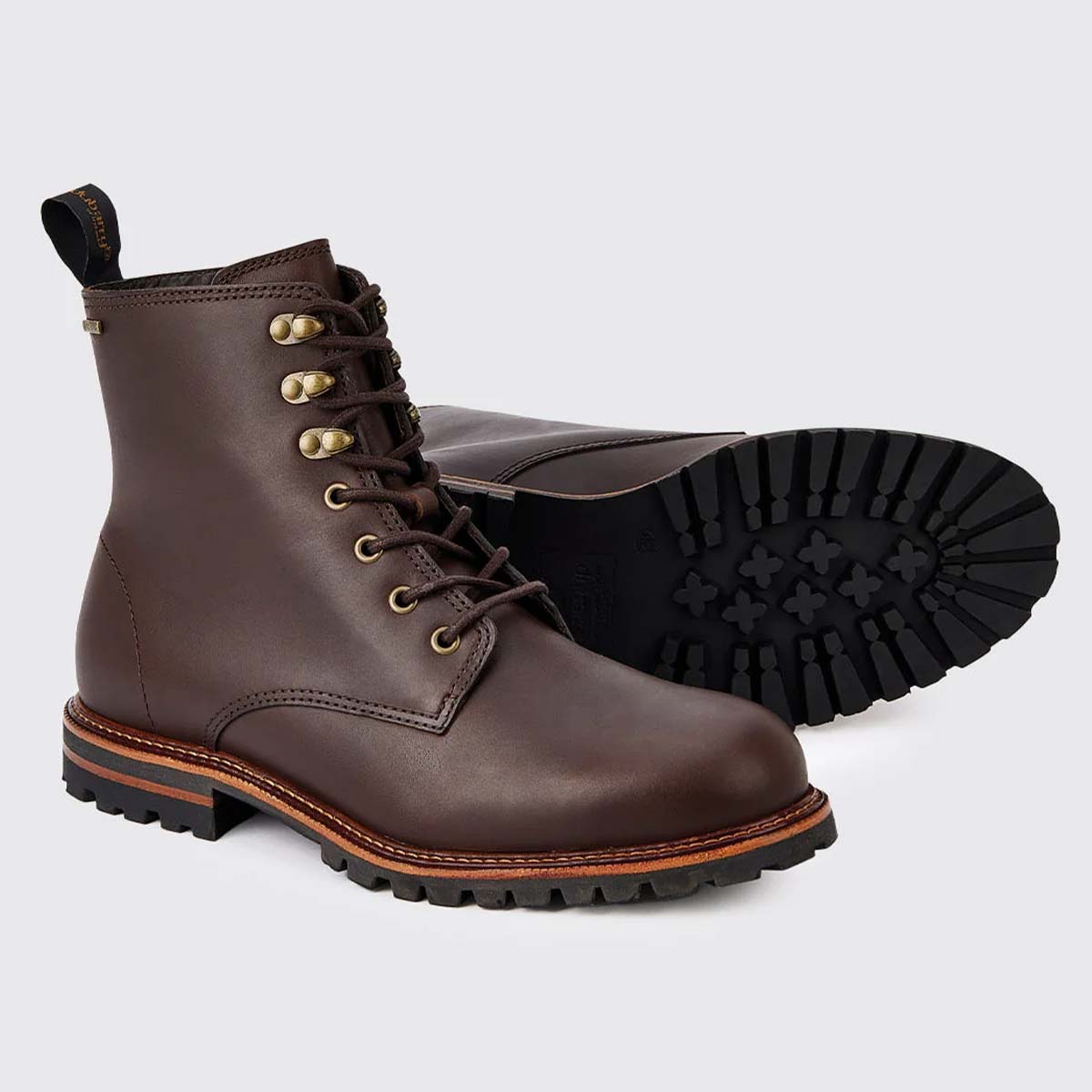 Dubarry Laois Men's Laced Ankle Boot - Mahogany - Sole Dubarry Laois Men's Laced Ankle Boot - Mahogany - Sole