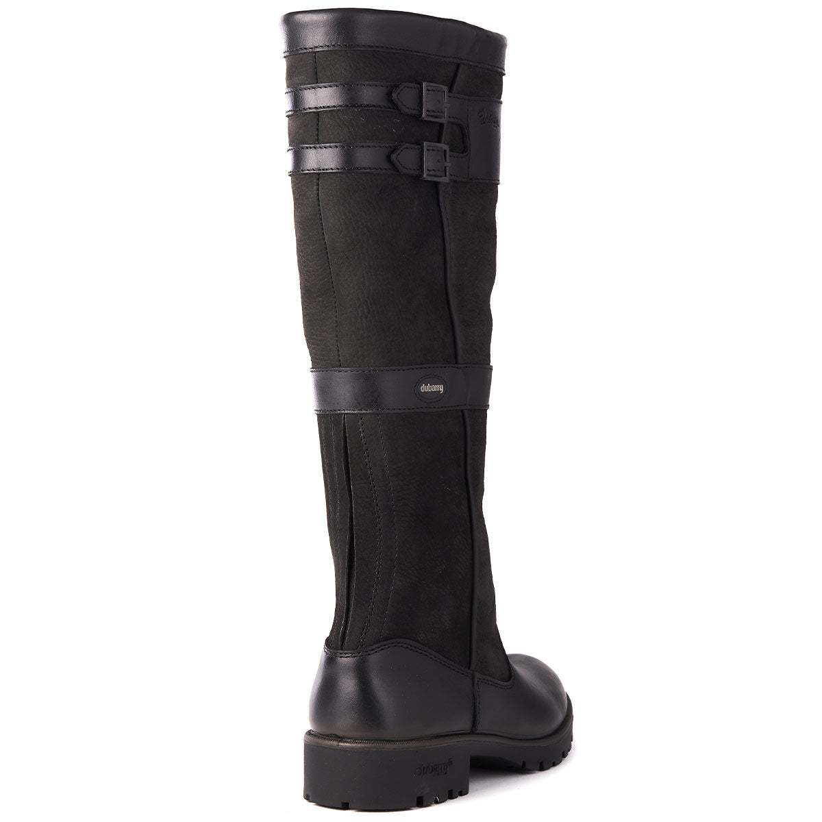 Dubarry Longford Women's Country Boot - Black - Rear Dubarry Longford Women's Country Boot - Black - Rear