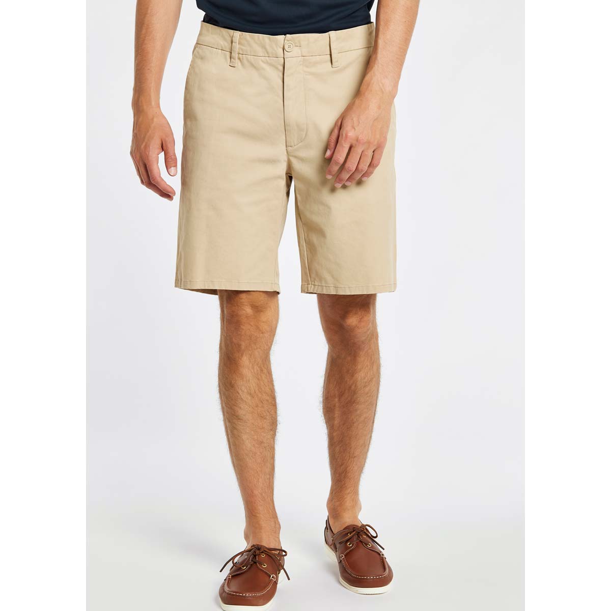 Dubarry Lugano Chino Shorts - Sand - On Model Dubarry Lugano Chino Shorts - Sand - On Model