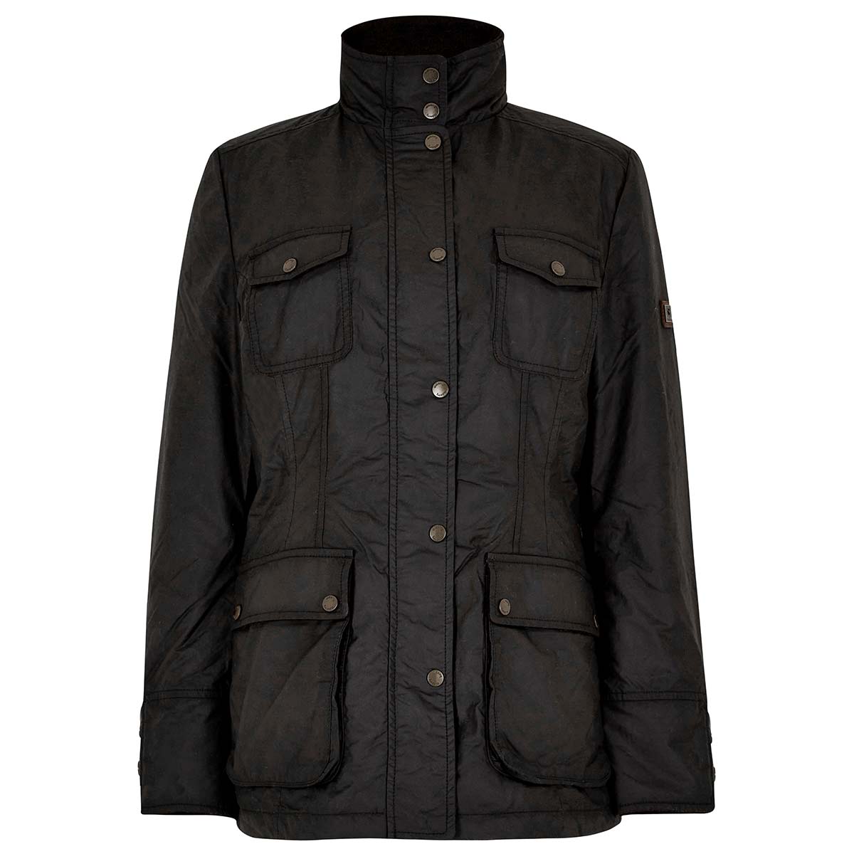 Dubarry Munsboro Women's Waxed Cotton Jacket - Black Dubarry Munsboro Women's Waxed Cotton Jacket - Black