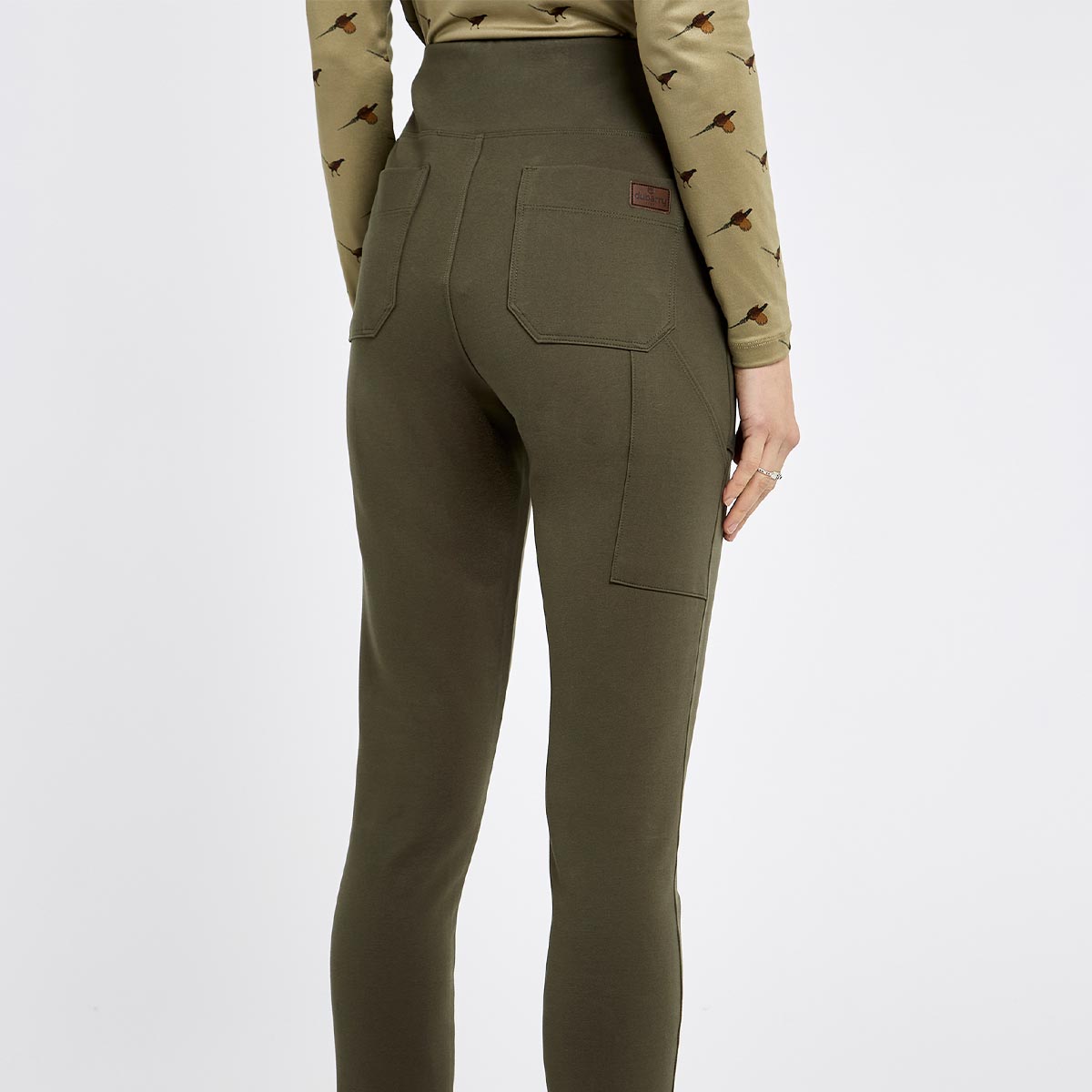 Dubarry Pepperwort Leggings - Olive - Rear Dubarry Pepperwort Leggings - Olive - Rear