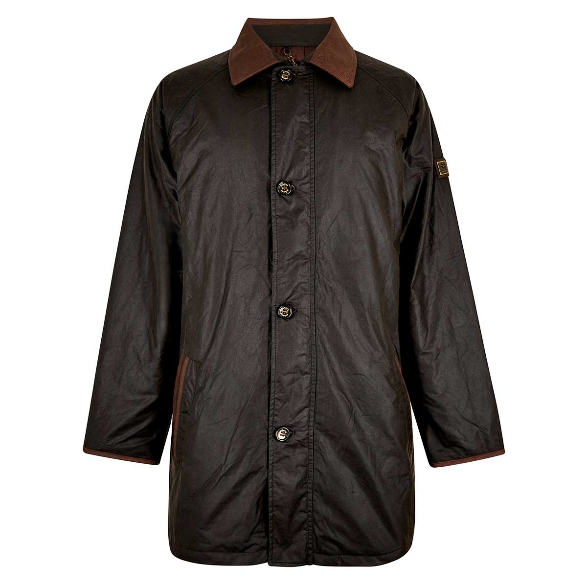 Dubarry Prospect Men's Waxed Cotton Coat - Verdigris Dubarry Prospect Men's Waxed Cotton Coat - Verdigris
