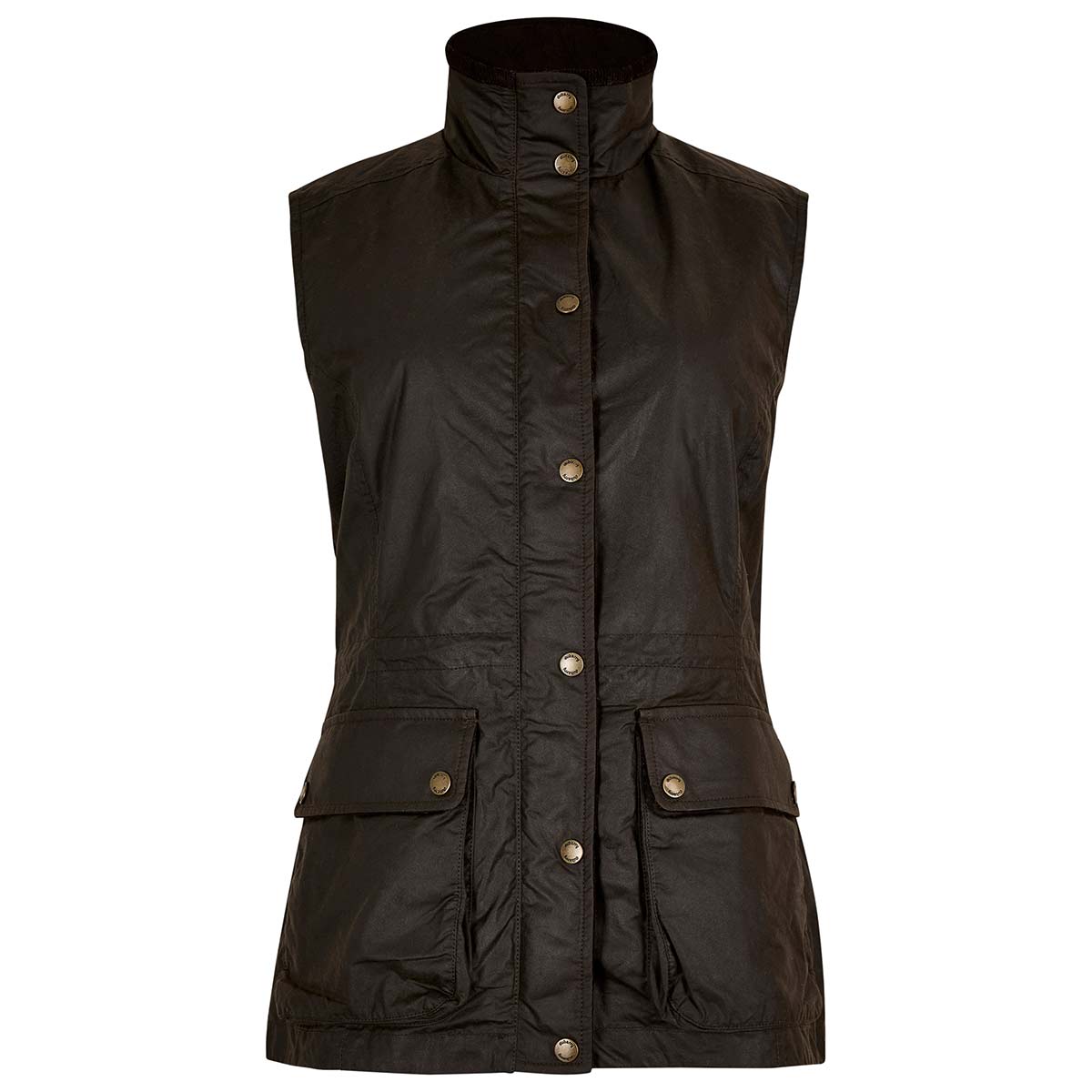 Dubarry Rathsallagh Women's Wax Cotton Gilet - Verdigris Dubarry Rathsallagh Women's Wax Cotton Gilet - Verdigris