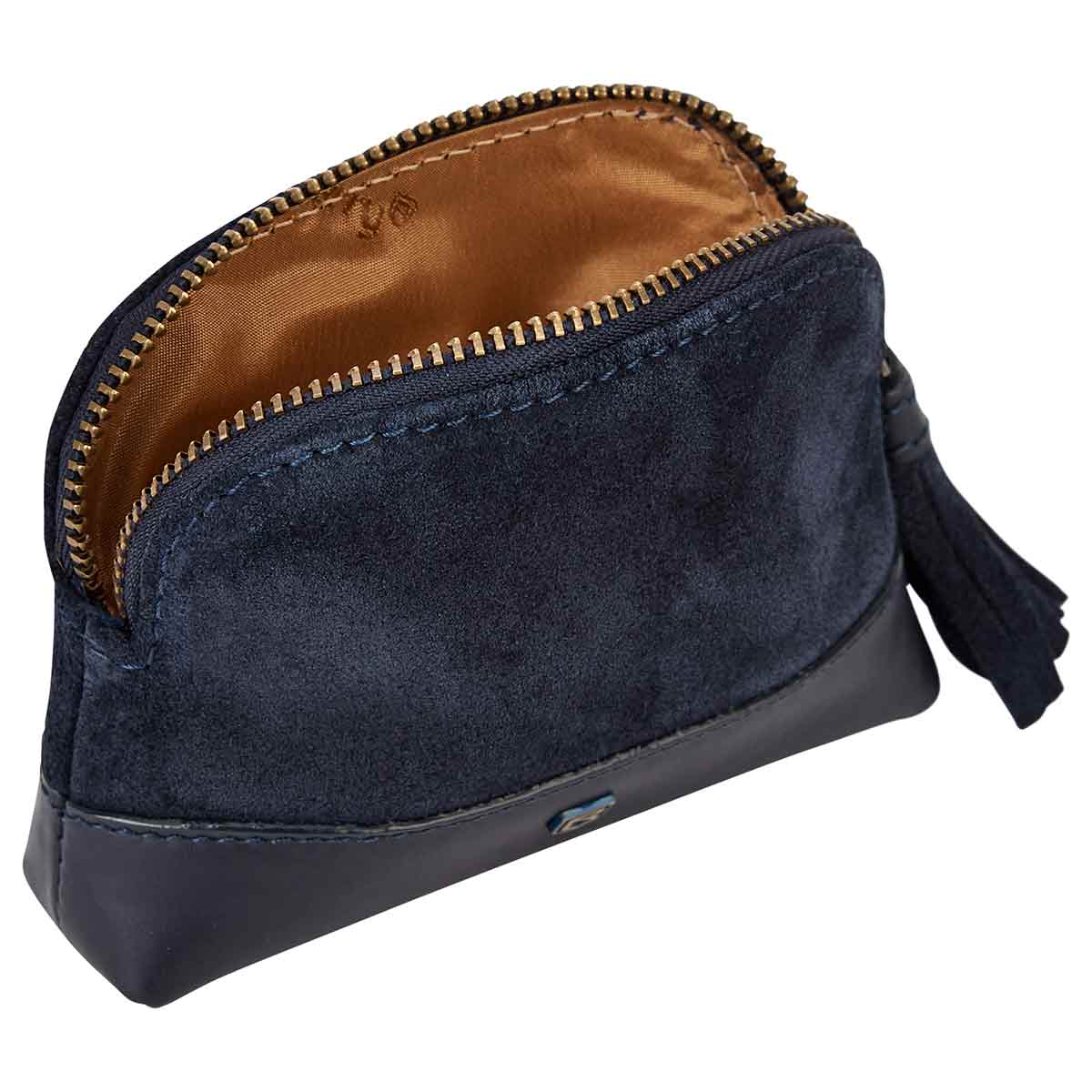 Dubarry Richmond Suede Purse Navy Open Dubarry Richmond Suede Purse Navy Open