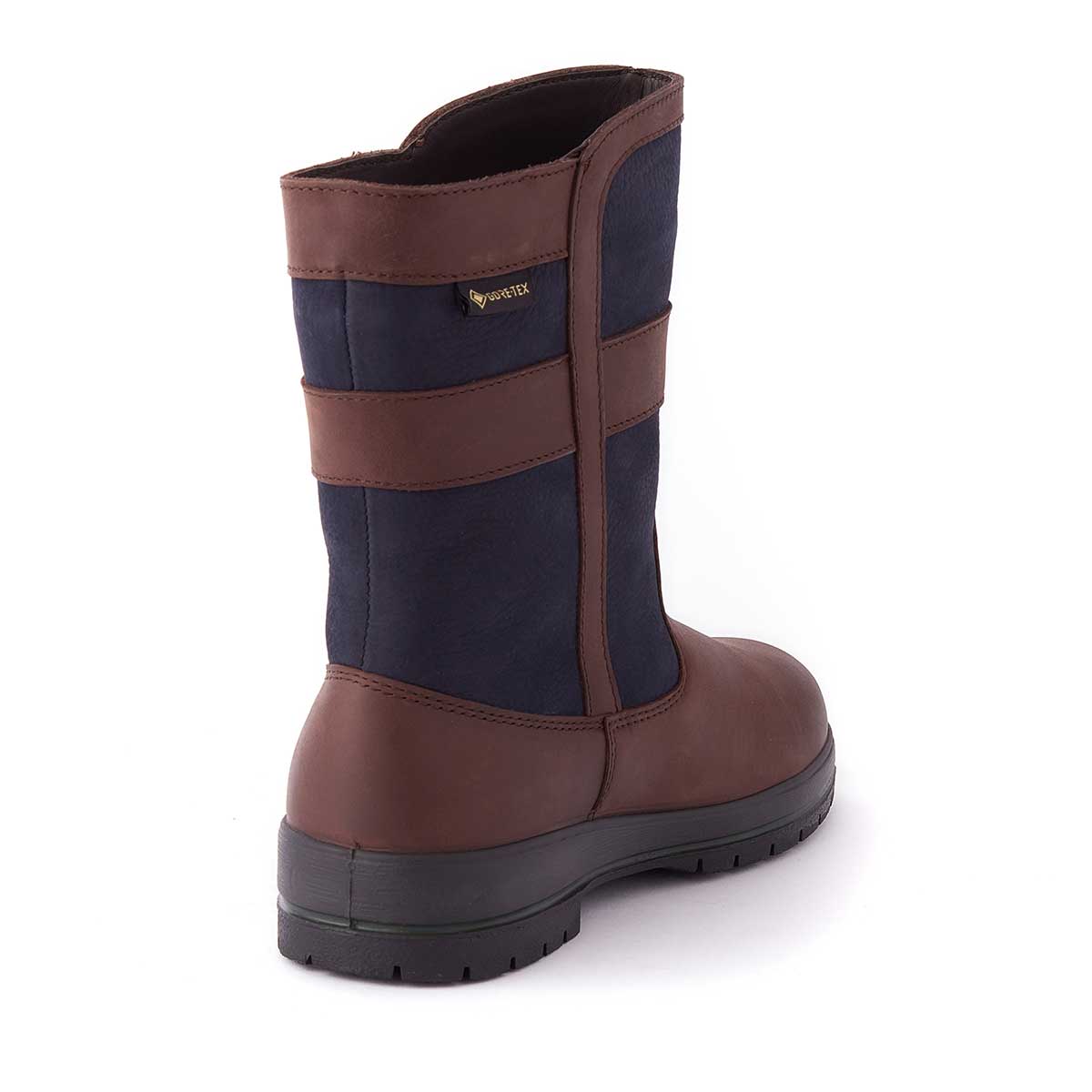 Dubarry Roscommon Boot Navy Brown Rear Dubarry Roscommon Boot Navy Brown Rear