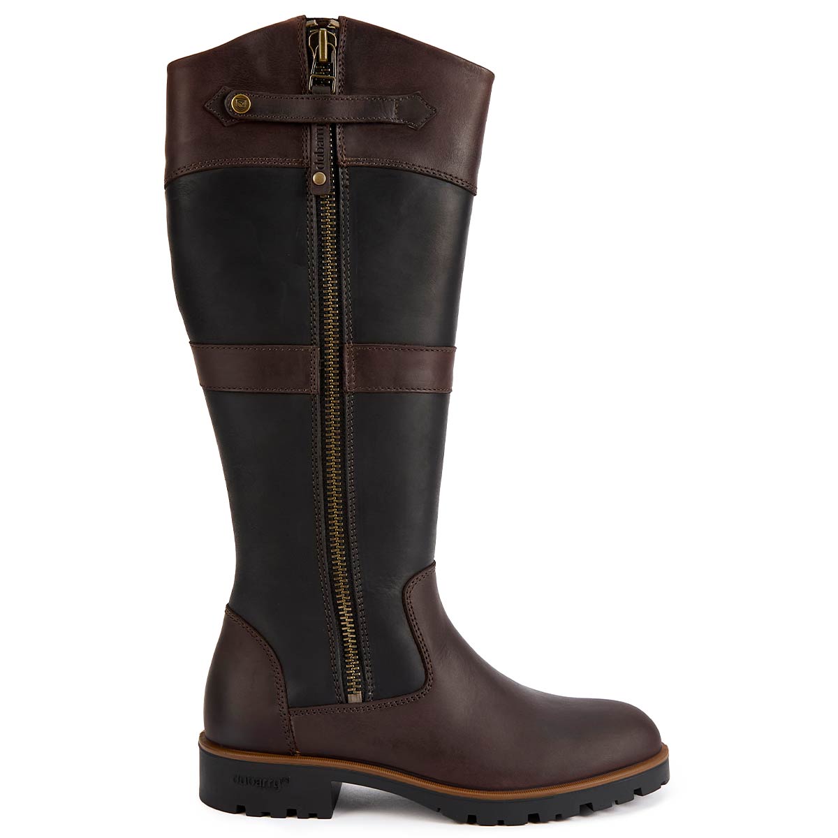 Dubarry Roundstone Women's Country Boot - Black/Brown Dubarry Roundstone Women's Country Boot - Black/Brown