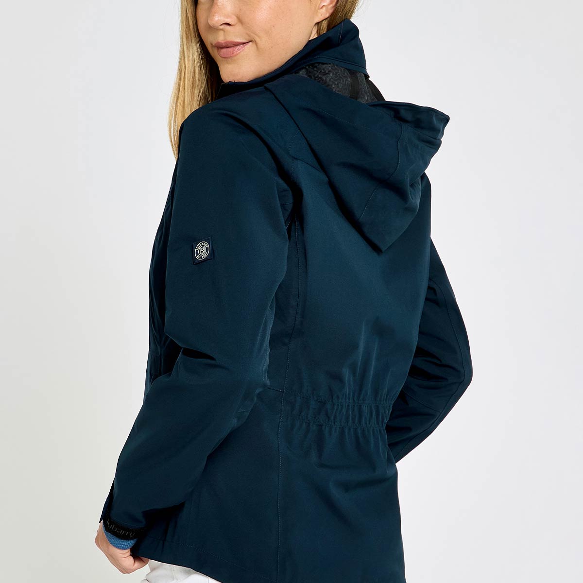 Dubarry Seamills Women's Waterproof Jacket - Navy - Rear Dubarry Seamills Women's Waterproof Jacket - Navy - Rear