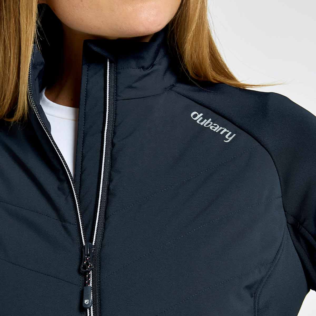 Dubarry Seamist Women's Jacket - Navy - Collar Dubarry Seamist Women's Jacket - Navy - Collar