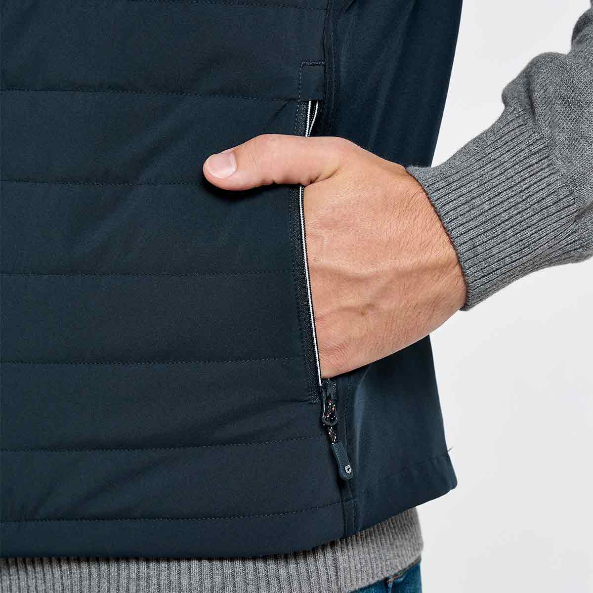 Dubarry Solent Men's Primaloft Gilet - Navy - Pocket Dubarry Solent Men's Primaloft Gilet - Navy - Pocket