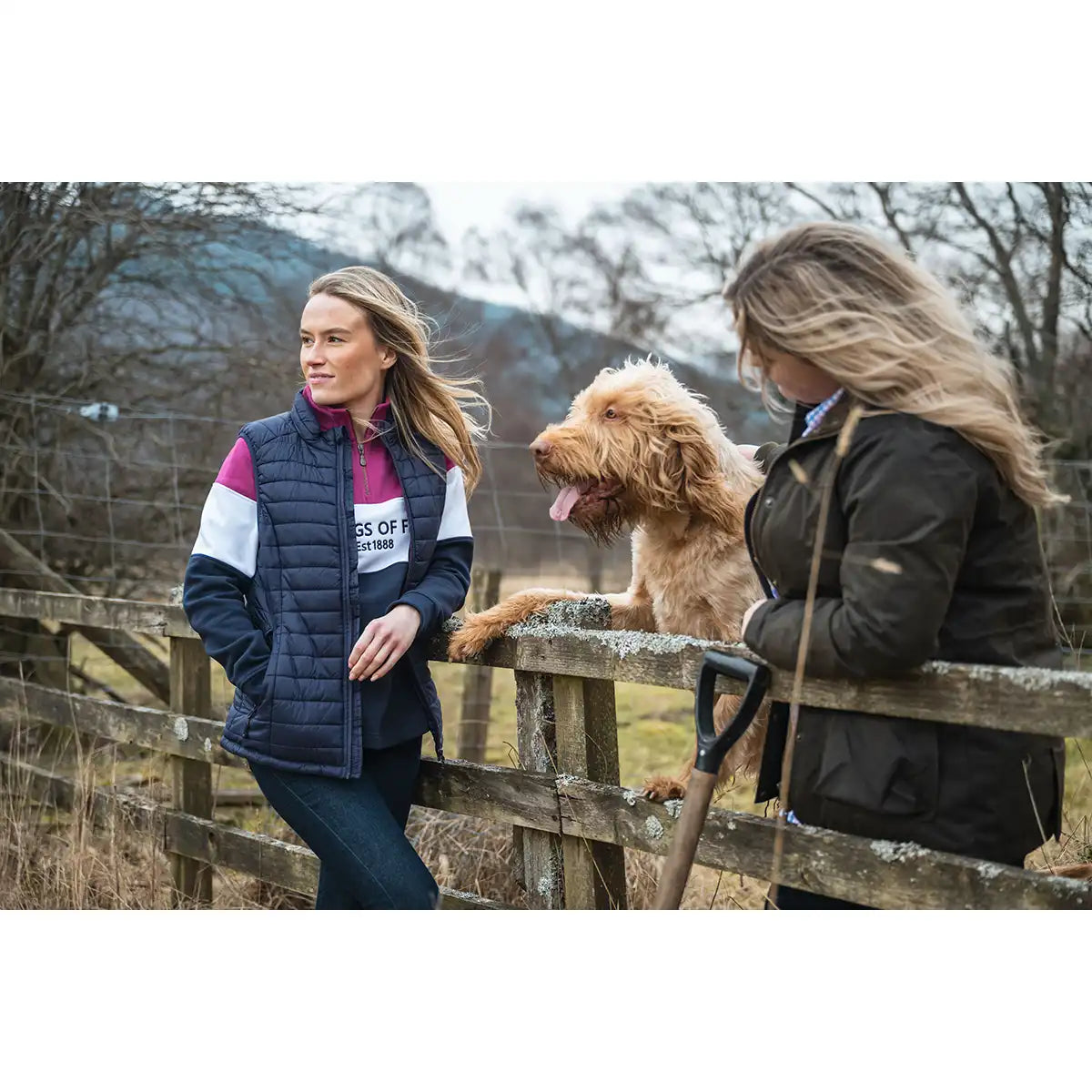 Hoggs of Fife Dumfries 1888 Ladies Quarter Zip Sweatshirt - Paired with Hoggs of Fife Kingston Ladies Rip-Stop Gilet
Hoggs of Fife Dumfries 1888 Ladies Quarter Zip Sweatshirt - Paired with Hoggs of Fife Kingston Ladies Rip-Stop Gilet