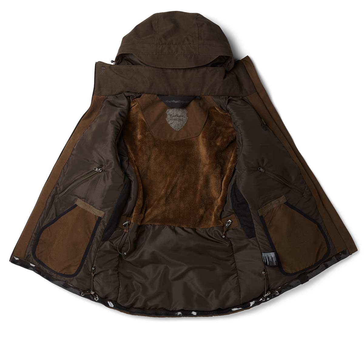 Northern Hunting Elk Ragna Women's Hunting Jacket - Green - Inside Northern Hunting Elk Ragna Women's Hunting Jacket - Green - Inside