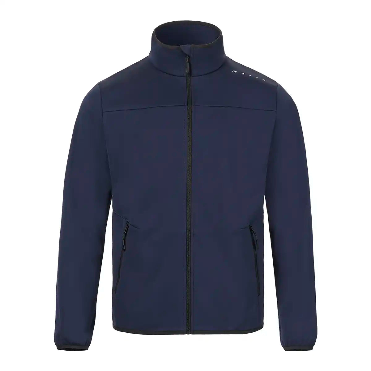 Musto Men's Evo Crew Softshell Jacket Navy - front Musto Men's Evo Crew Softshell Jacket Navy - front