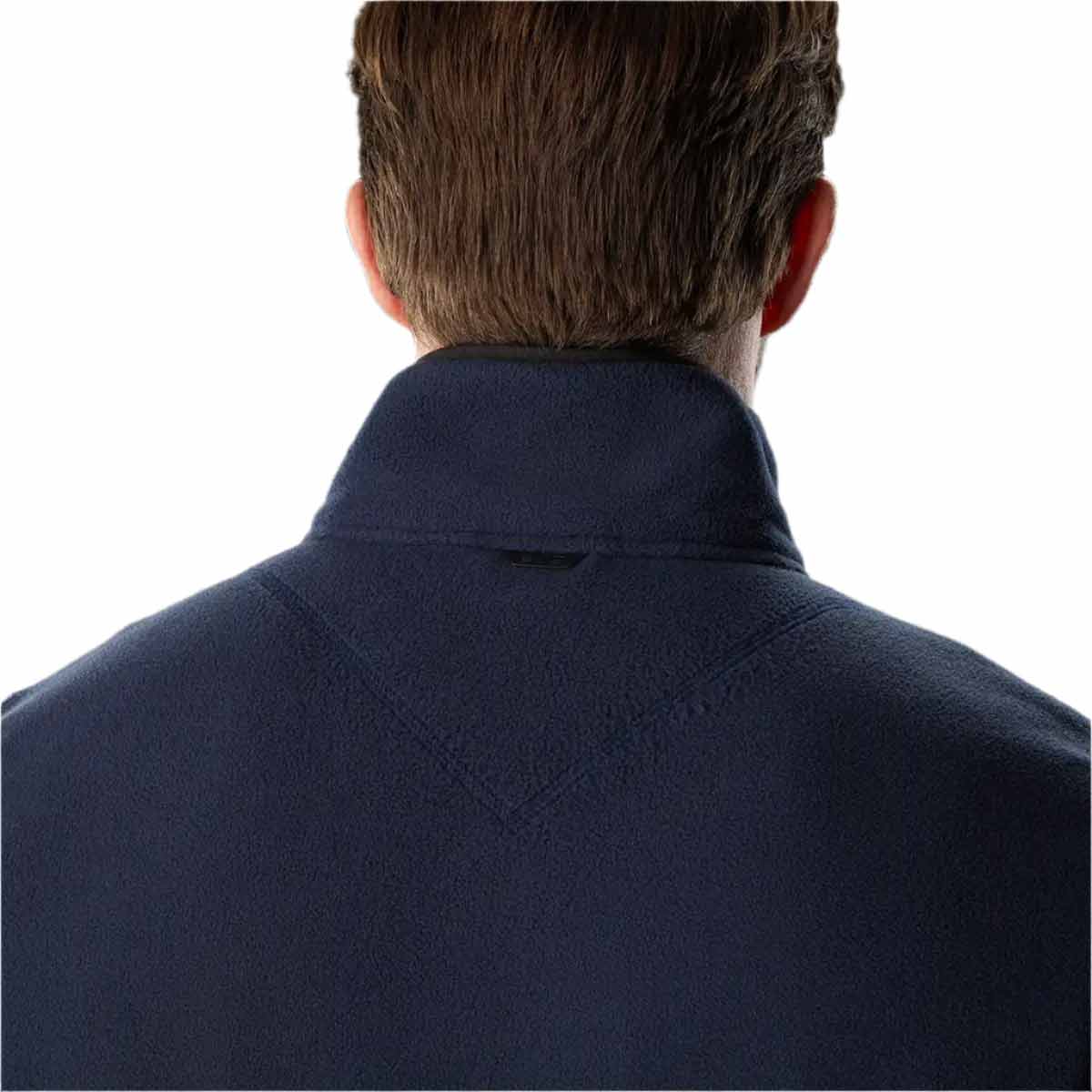 Musto Men's Evo Polartec 100 Fleece Jacket- Navy- on model Musto Men's Evo Polartec 100 Fleece Jacket- Navy- on model