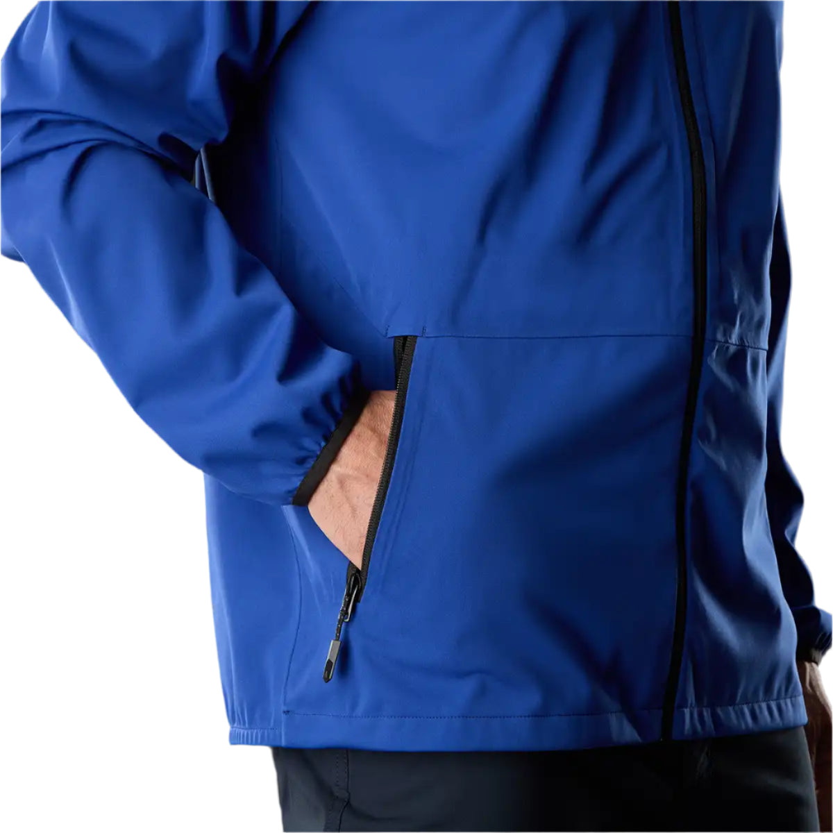 Musto Men's Evo Venture 3L Jacket Mazarine Blue - pocket detail Musto Men's Evo Venture 3L Jacket Mazarine Blue - pocket detail