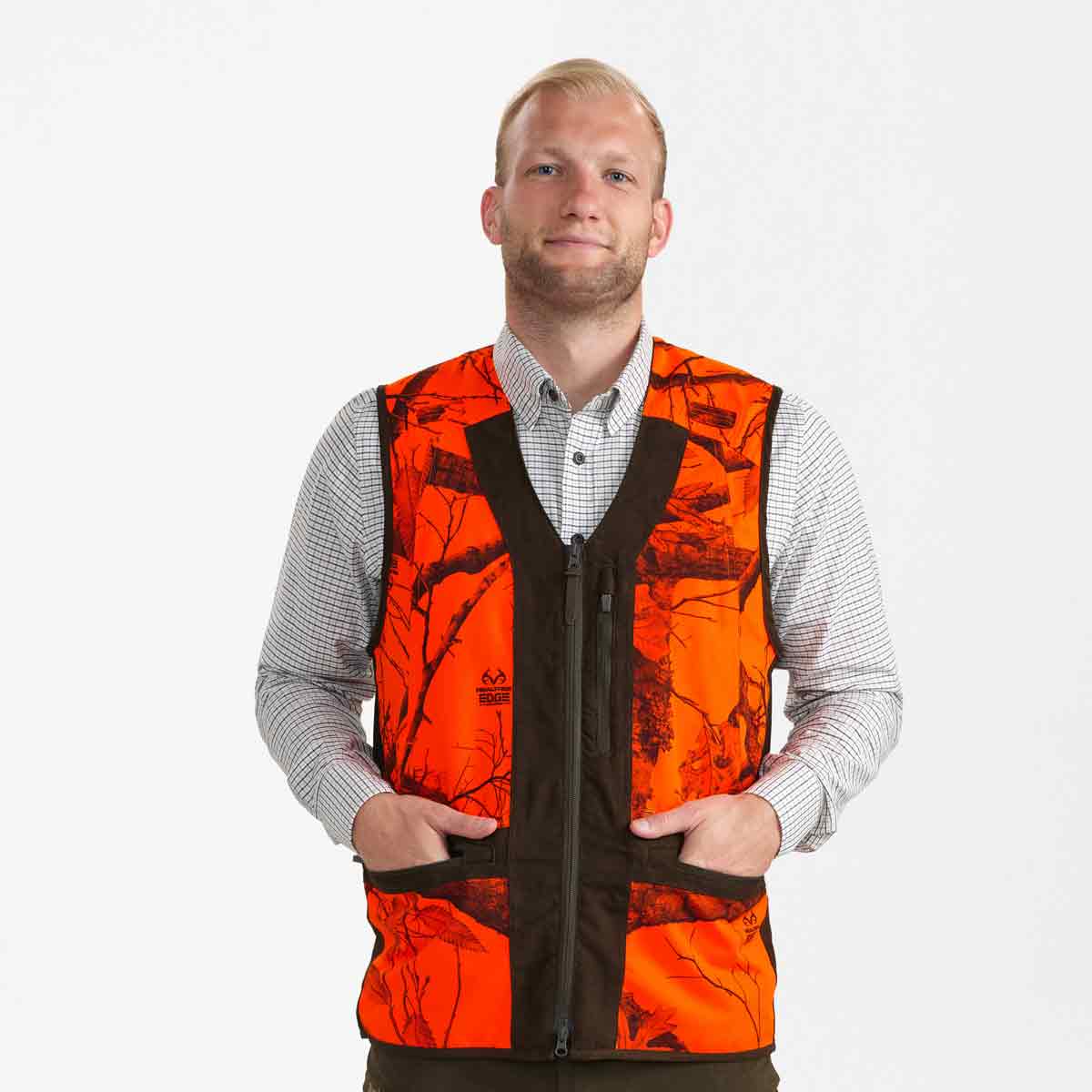 Deerhunter Eagle Waistcoat RealTree Edge Orange Deerhunter Eagle Waistcoat RealTree Edge Orange