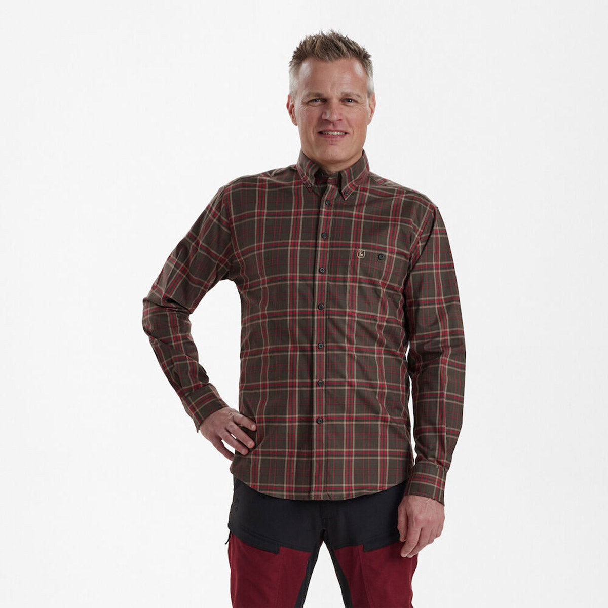 Deerhunter Eli Shirt - On Model Deerhunter Eli Shirt - On Model