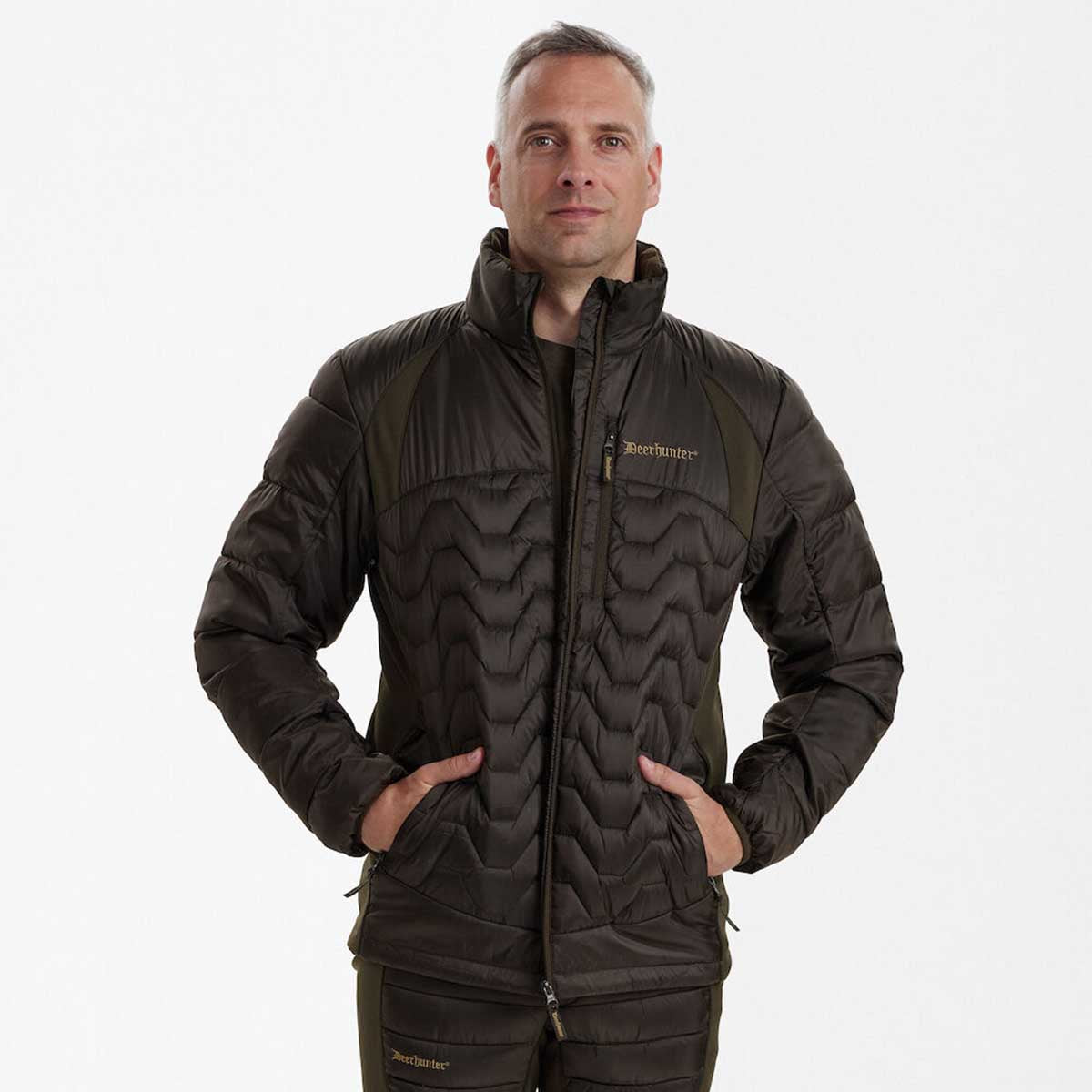 Deerhunter Excape Quilted Jacket - On Model Deerhunter Excape Quilted Jacket - On Model