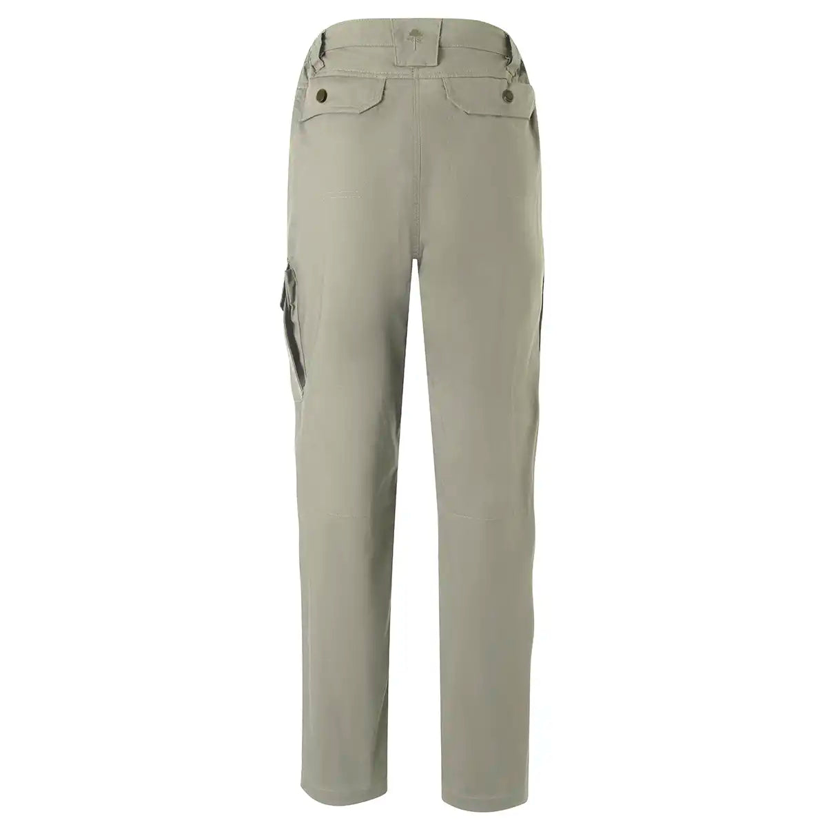 Pinewood Finnveden Women's Outdoor Trousers- Light Khaki- Back Pinewood Finnveden Women's Outdoor Trousers- Light Khaki- Back