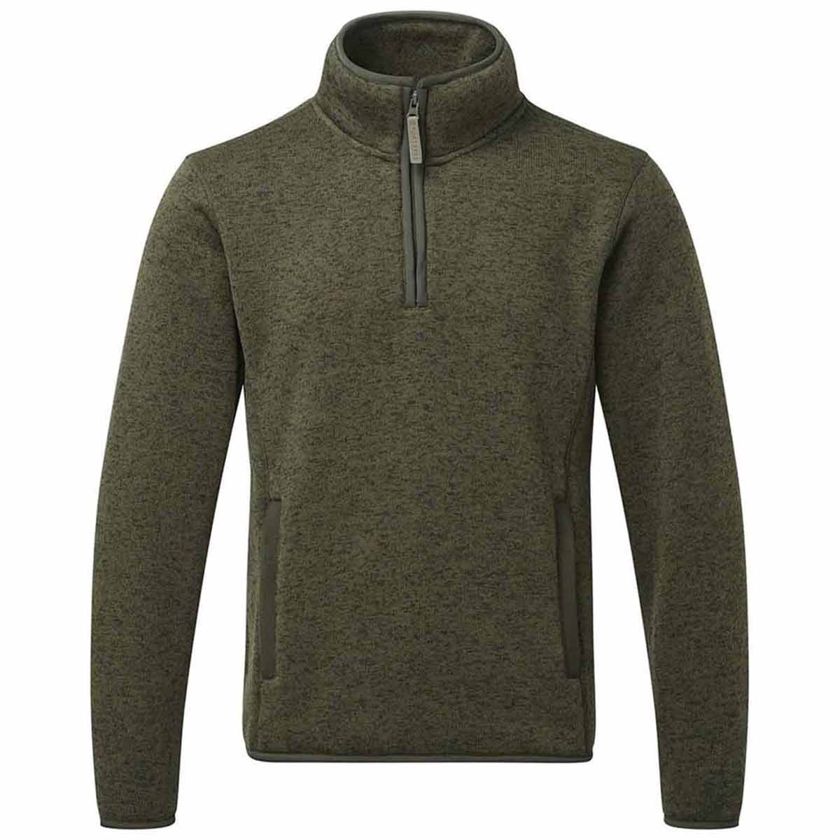 Fort Easton 1/4 Zip Pullover - Olive Green Fort Easton 1/4 Zip Pullover - Olive Green