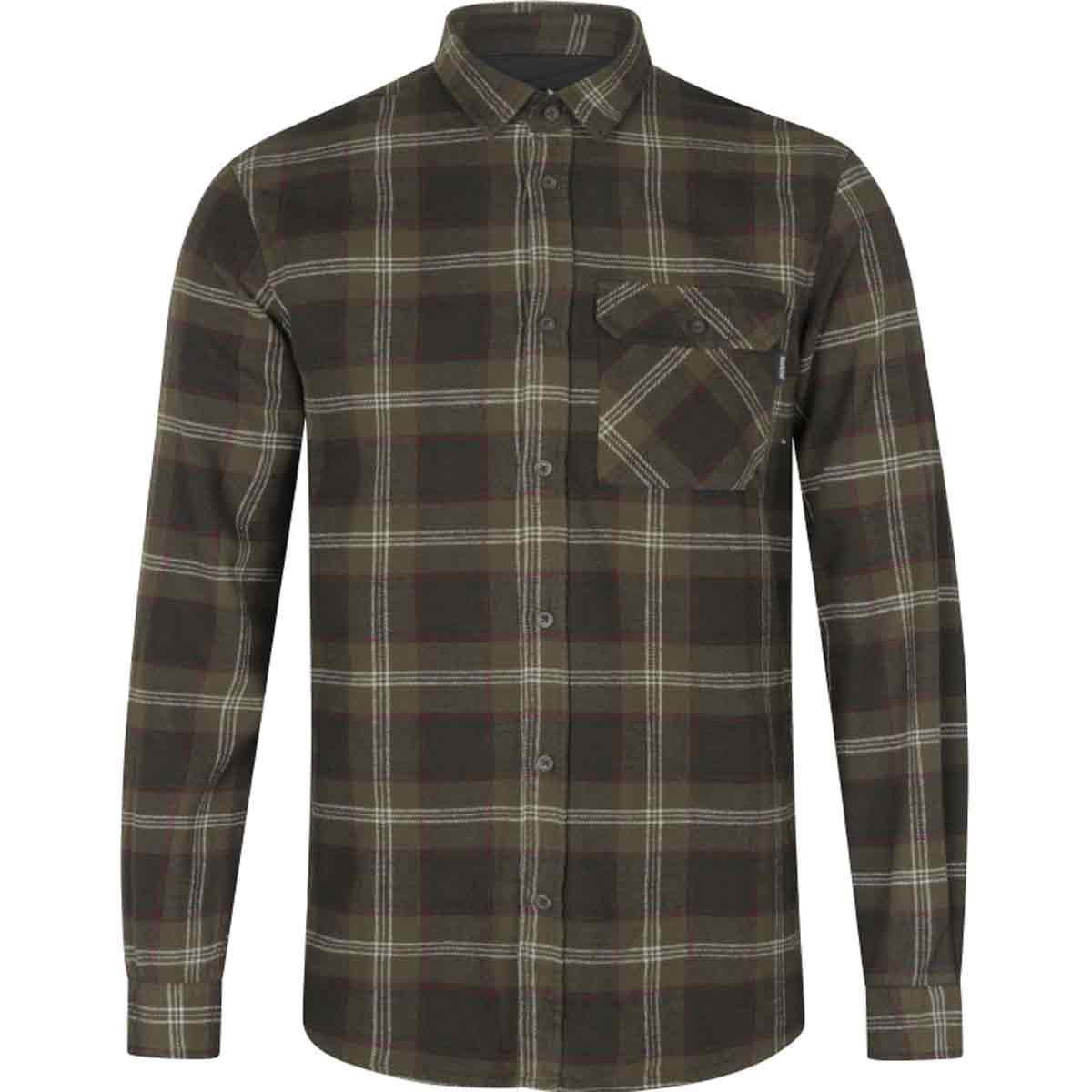 Seeland Glen Flannel Shirt - Pine Green Check Seeland Glen Flannel Shirt - Pine Green Check
