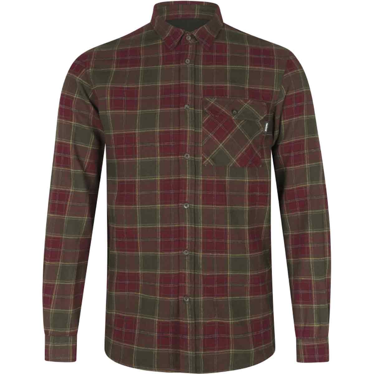 Seeland Glen Flannel Shirt - Red Check Seeland Glen Flannel Shirt - Red Check