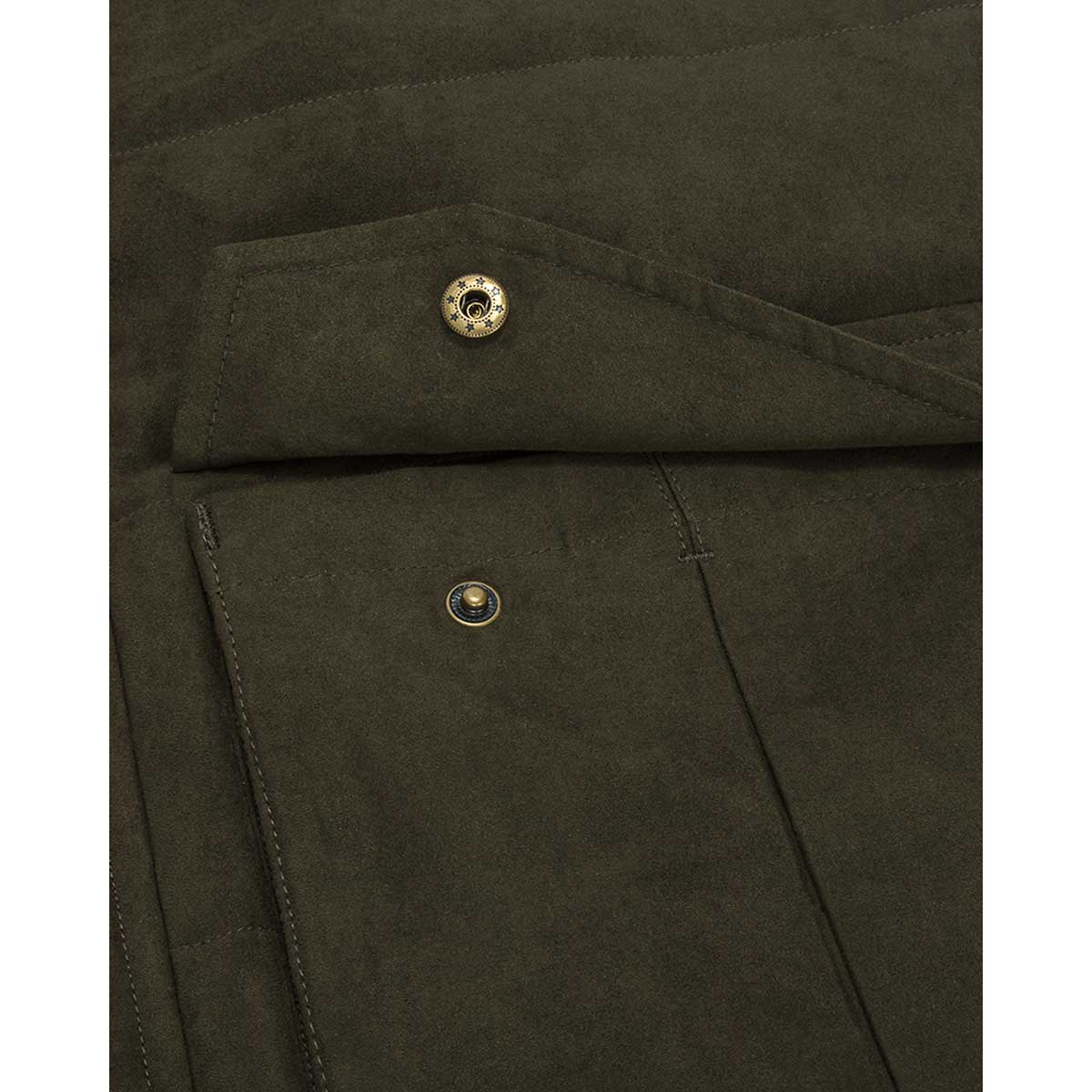 Hoggs of Fife Glenesk Padded Jacket - pocket detail Hoggs of Fife Glenesk Padded Jacket - pocket detail