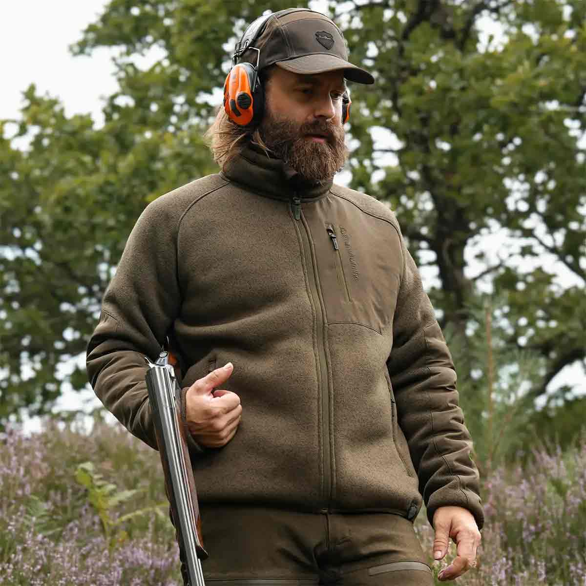 Northern Hunting Helge Fleece Jacket - Model Northern Hunting Helge Fleece Jacket - Model