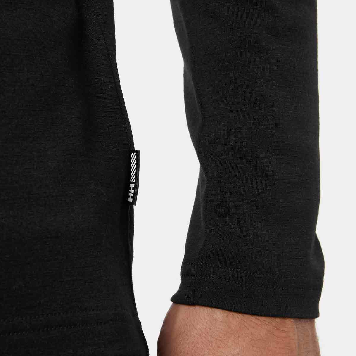 Helly Hansen Durawool Crew Longsleeve Baselayer - Black Helly Hansen Durawool Crew Longsleeve Baselayer - Black