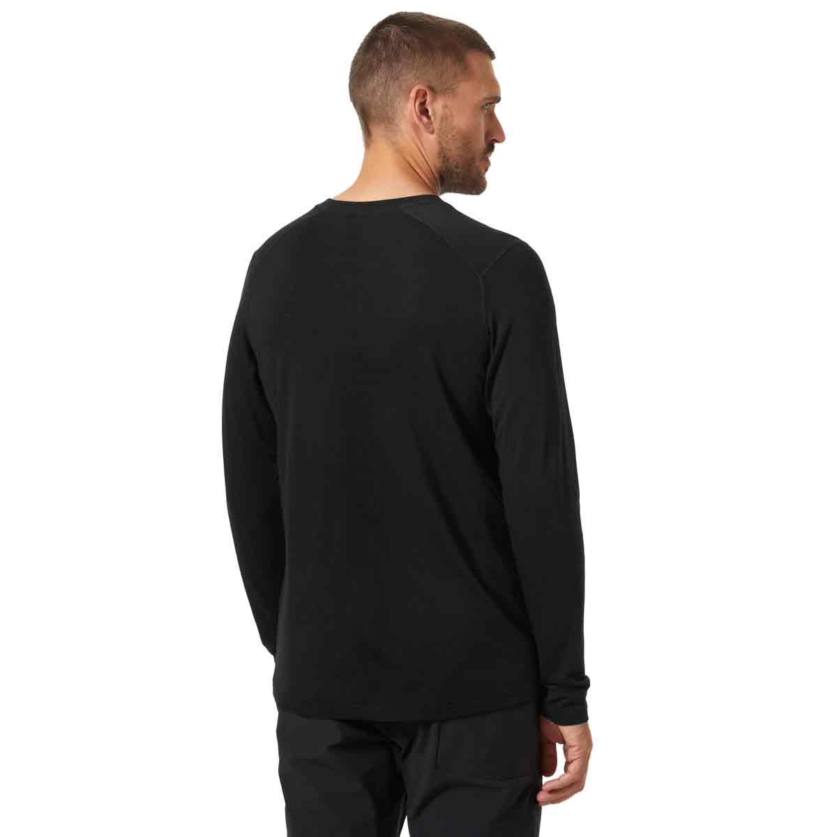 Helly Hansen Durawool Crew Longsleeve Baselayer - Black Helly Hansen Durawool Crew Longsleeve Baselayer - Black