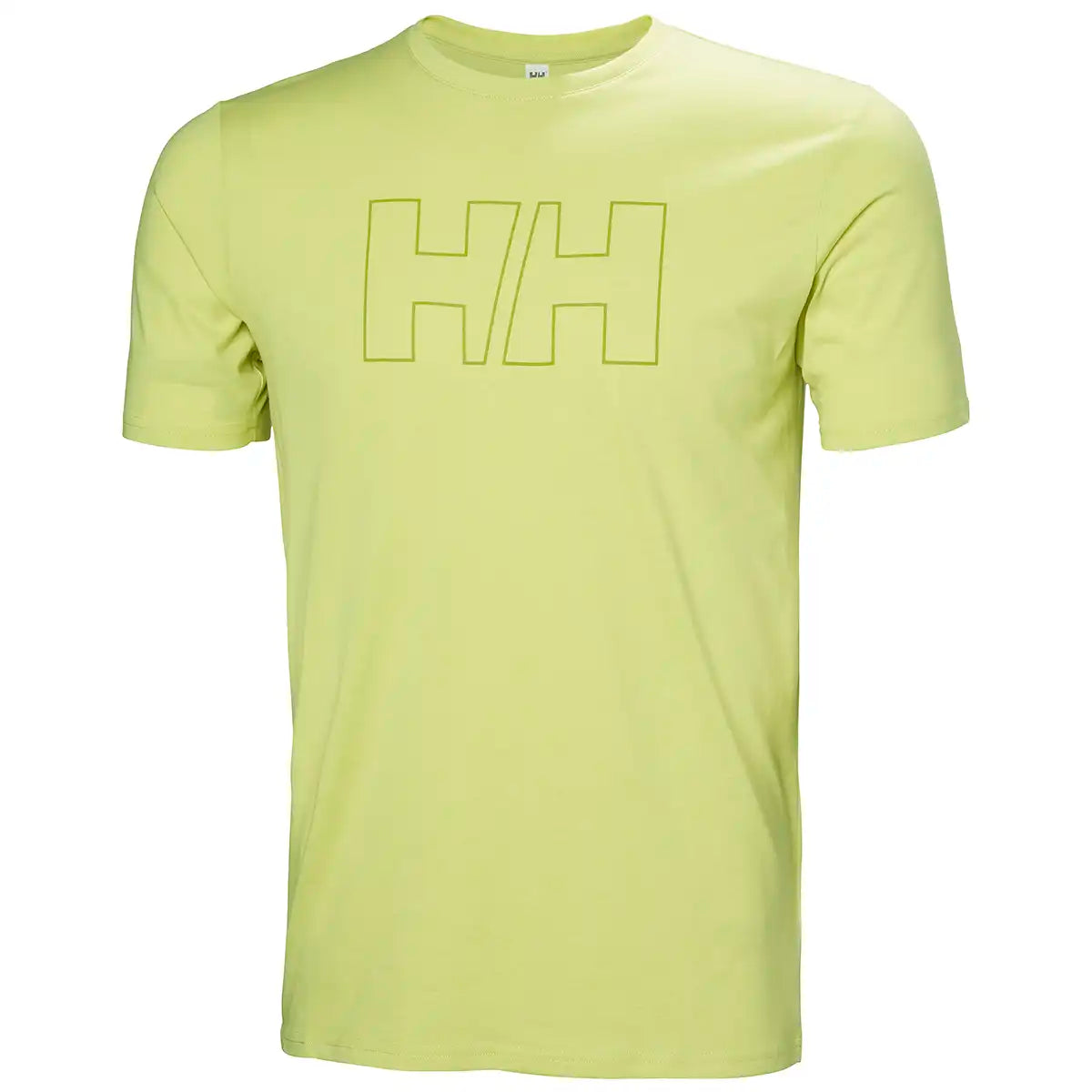 Helly Hansen HH Tech Logo T-Shirt- Cyber Lime Helly Hansen HH Tech Logo T-Shirt- Cyber Lime