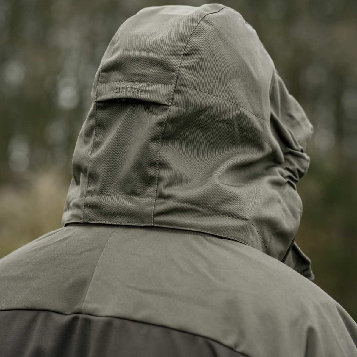 Harehill Ridgegate Active Hybrid Softshell Jacket - Hood Rear Harehill Ridgegate Active Hybrid Softshell Jacket - Hood Rear