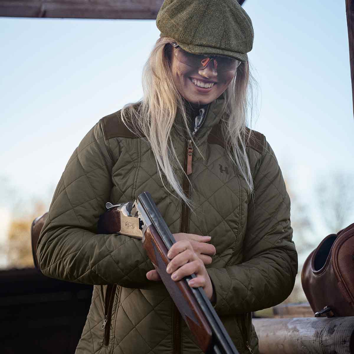 Harkila Ailsa Quilt Womens Jacket - On Model Harkila Ailsa Quilt Womens Jacket - On Model