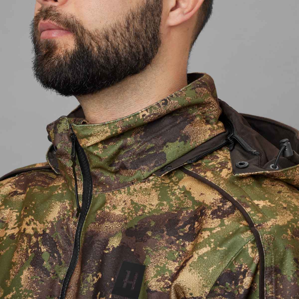 Harkila Deer Stalker Camo HWS Jacket - detachable hood Harkila Deer Stalker Camo HWS Jacket - detachable hood