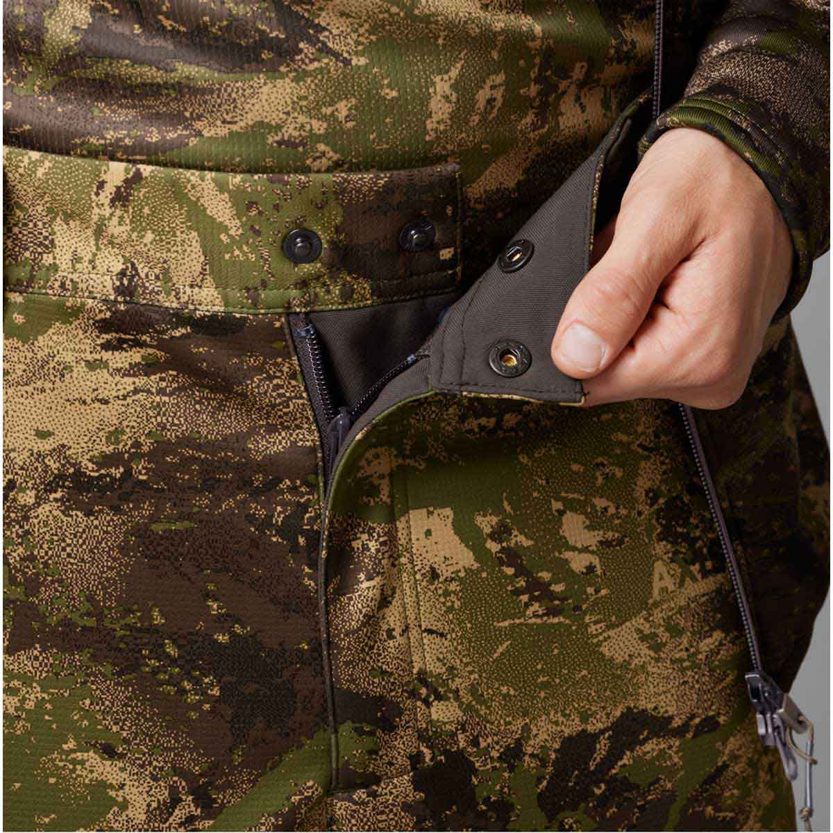 Harkila Deer Stalker Camo Light Trousers - fastening Harkila Deer Stalker Camo Light Trousers - fastening