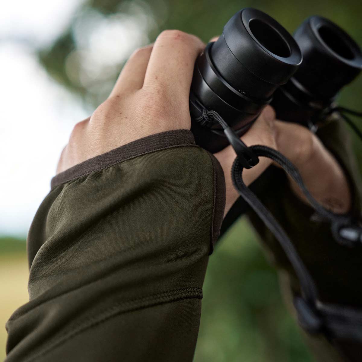 Harkila Deer Stalker Full Zip Fleece Hoodie - Cuff Detail Harkila Deer Stalker Full Zip Fleece Hoodie - Cuff Detail