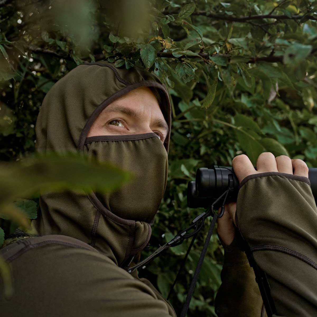 Harkila Deer Stalker Full Zip Fleece Hoodie - Face Cover Harkila Deer Stalker Full Zip Fleece Hoodie - Face Cover