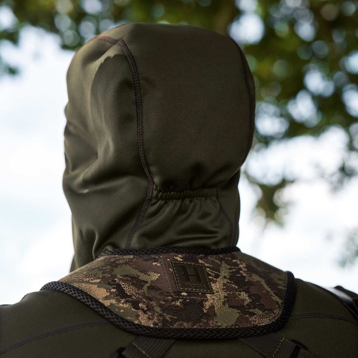 Harkila Deer Stalker Full Zip Fleece Hoodie - Hood up Harkila Deer Stalker Full Zip Fleece Hoodie - Hood up