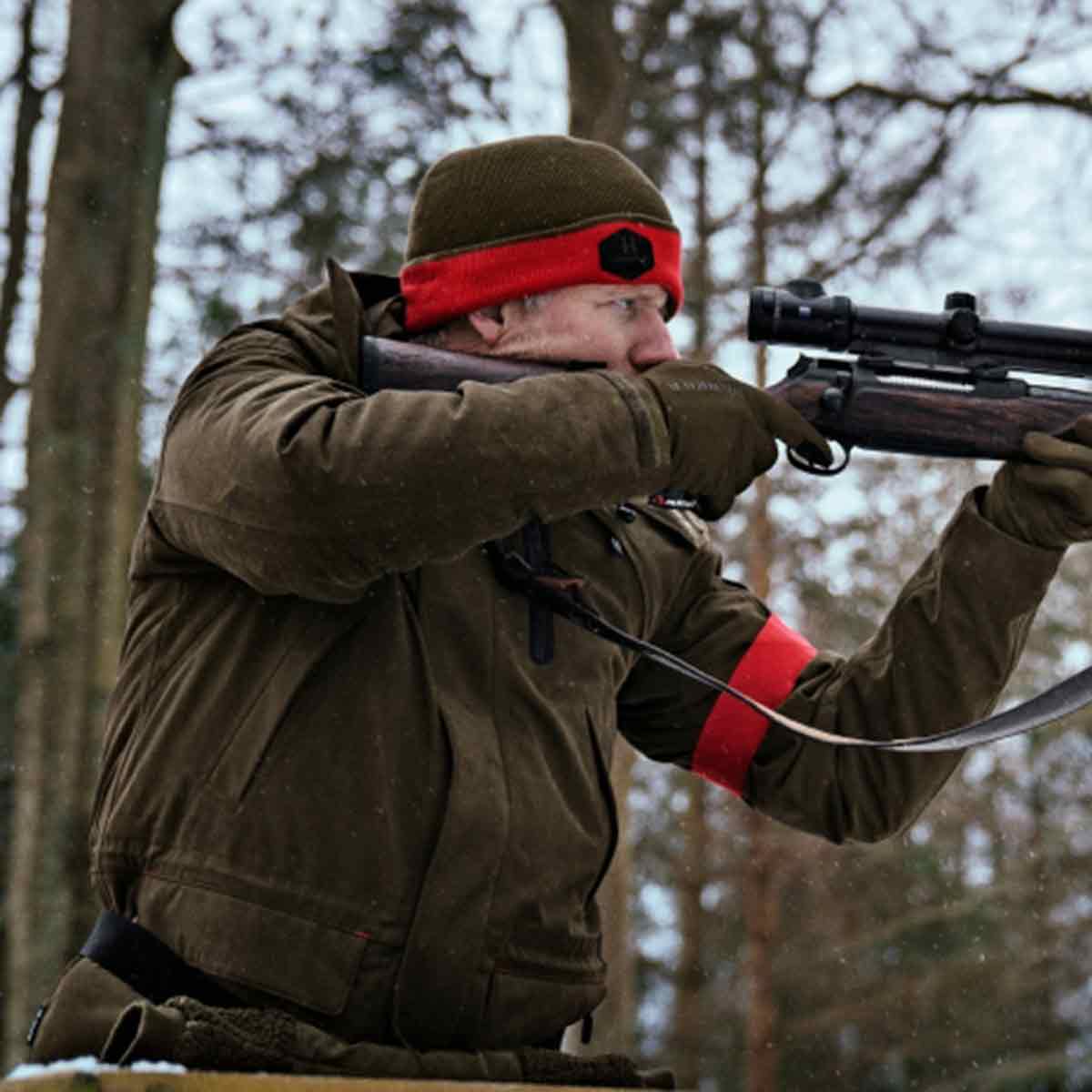 Harkila Driven Hunt HWS Insulated Jacket- On Model Harkila Driven Hunt HWS Insulated Jacket- On Model